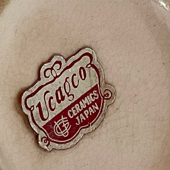 Vintage Ucagco Ceramics Made Japan Grandpa Coffee Mug Hand-Painted 1950's - Picture 5 of 9